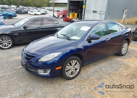 2010 Mazda Mazda6 I Touring z USA, uszkodzony, nr VIN 1YVHZ8CH5A5M35040